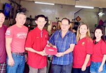 吧巴福建会馆敦聘 林莱金为名誉顾问 郑进兴为永久名誉顾问