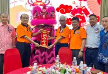 古达客家公会新年团拜敬老会 场面热闹喜气洋洋
