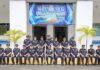 我国副总警监官访古达警局 检阅部队颁发奖状