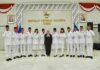 印尼驻湖领事馆任命仪式12学生获委国旗护卫队员