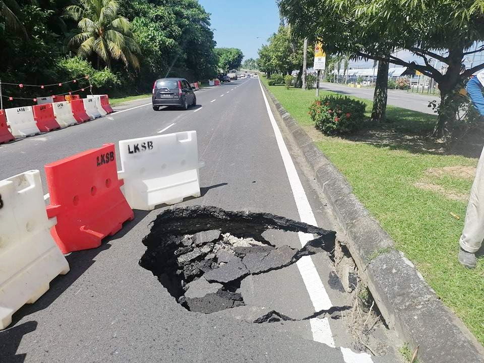 森森大道路段下陷驾驶人受促保持警惕 | 亚洲时报 Asia Times