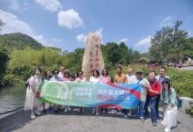 海外华文媒体湖州行——感受充满活力的安吉余村