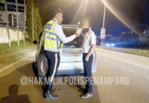 Op Mabuk: 88 kenderaan diperiksa, seorang pemandu ditahan