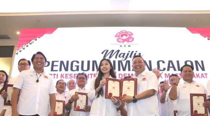 Parti KDM tampil 40 calon tanding PRU17 Sabah