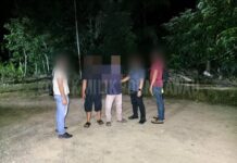 女婿与弟持刀威胁岳父被捕