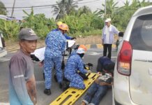 軍营路車禍一人受伤