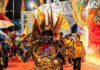 丹南丙午年新春夜市晚会,电音三太子连演三天掀热潮