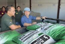 加马威嘉华视察肥料厂.为农业政策做准备