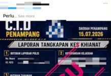 IPD PENAMPANG KESAN PENYEBARAN INFOGRAFIK PALSU GUNA IDENTITI POLIS