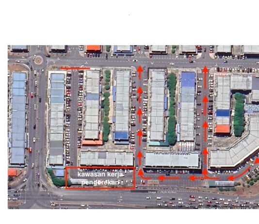 Temporary road closure at Bandar Prima for water pipe repair works