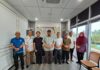 Sandakan Media Association pays courtesy call on Sungai Manila Assemblyman