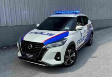 日产移交KICKS E-POWER大马皇家警察( PDRM)用于前线执行评估