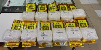 邦邦岛海域起获55万冰毒