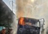 Factory fire in Lahad Datu, two workers injured