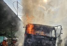 Factory fire in Lahad Datu, two workers injured