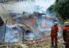 Wooden house gutted, no injuries reported in Sandakan fire