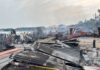 28 homes gutted in dawn fire at Sandakan water village