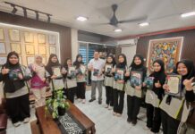 Antologi cerpen pelajar SMK Badin dilancarkan