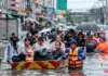 曼谷大雨洪水未退 近4900人撤离避难