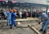 Sandakan APM handles python capture and fallen tree operation